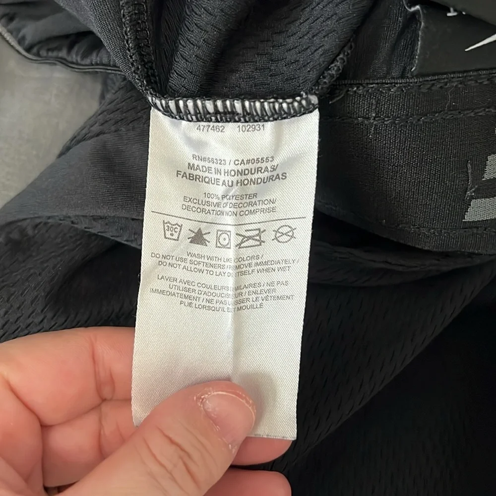 Nike Athletic Short Black Size Large